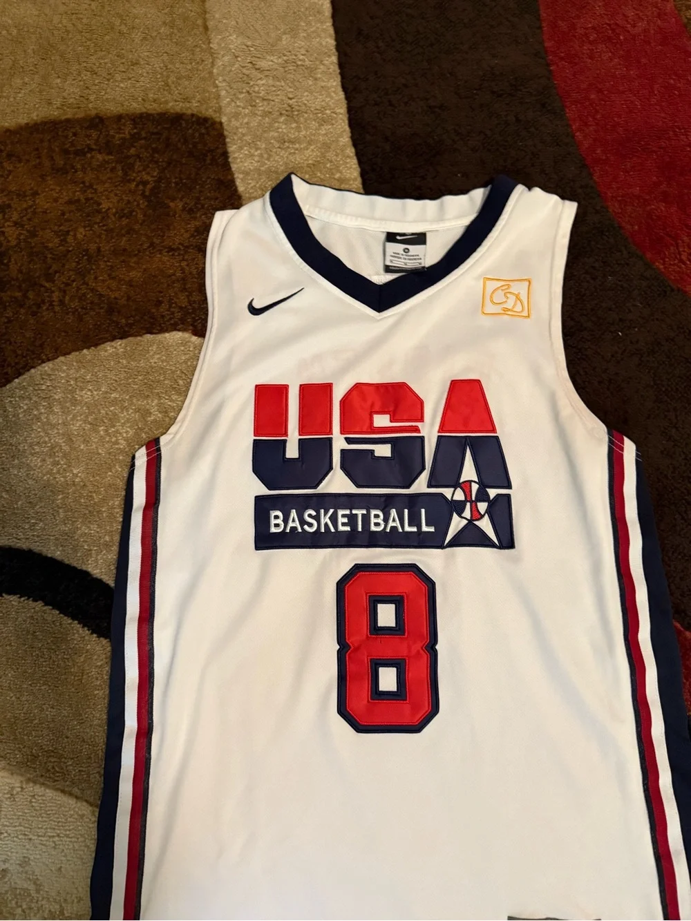 USA Olympic basketball 92 dream team Scottie Pippen basketball jersey size M
